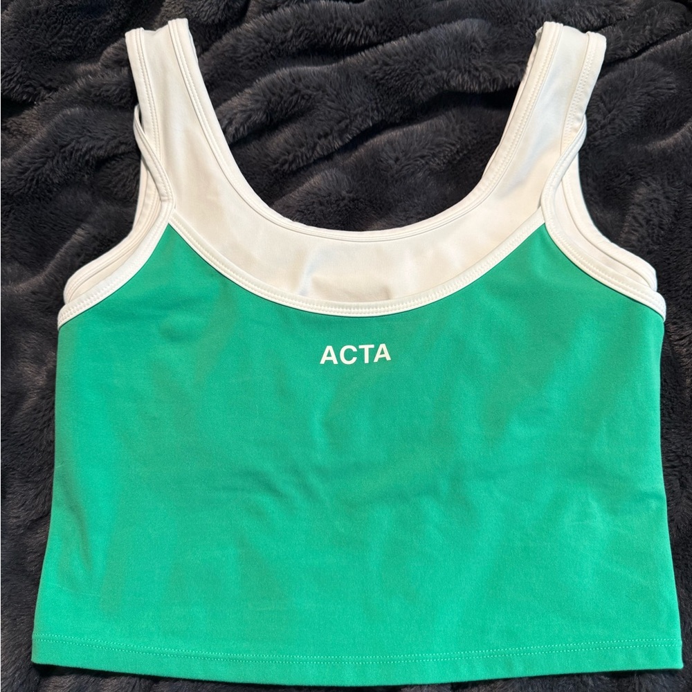ACTA Double Up Tank Kelly Green